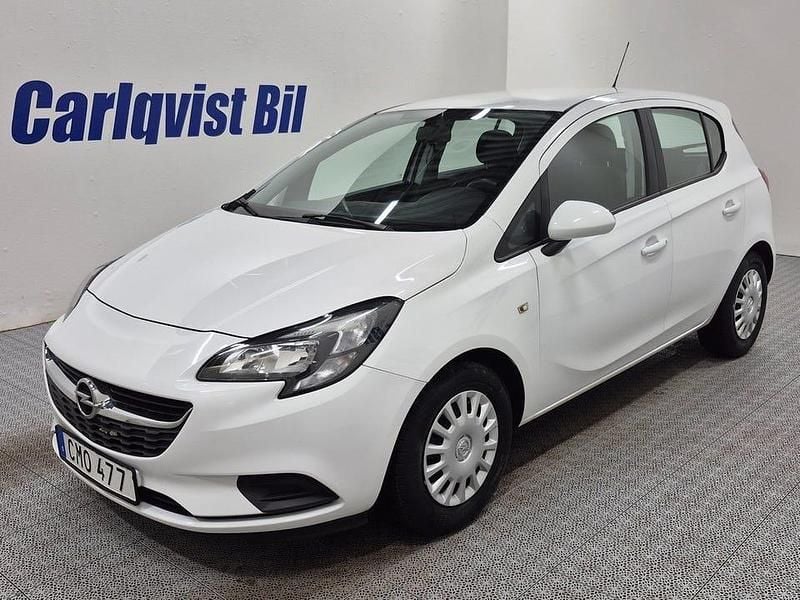 Vit Begagnad 2019 Opel Corsa Enjoy Halvkombi | 99 000 kr (Superpris) - Bild 1/4