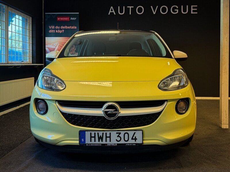 Grön Begagnad 2015 Opel Adam Halvkombi | 79 900 kr - Bild 1/4