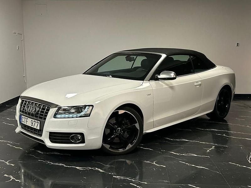 Vit Begagnad 2010 Audi S5 Cab | 229 900 kr (Marknadspris) - Bild 1/4
