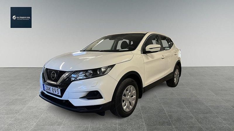 Vit Begagnad 2017 Nissan Qashqai SUV | 147 900 kr (Marknadspris) - Bild 1/4
