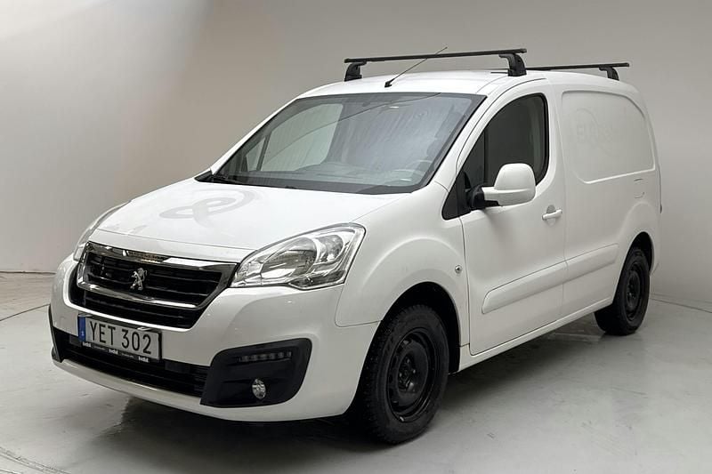 Vit Begagnad 2016 Peugeot Partner Van | 50 000 kr (Superpris) - Bild 1/4