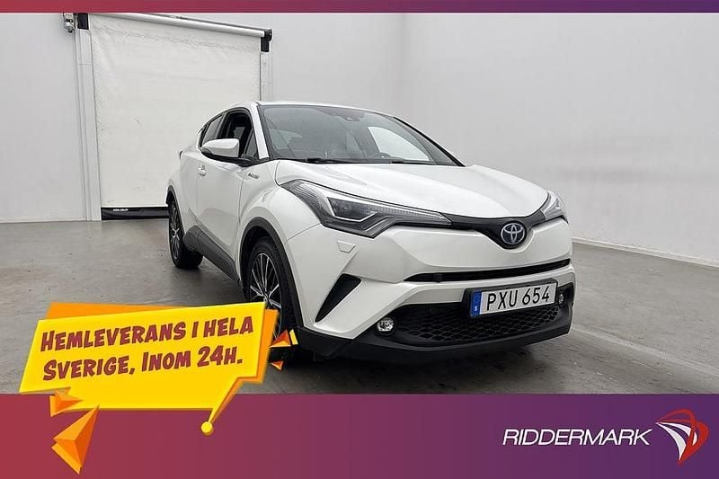 Vit Begagnad 2018 Toyota C-HR Executive SUV | 204 800 kr (Marknadspris) - Bild 1/3
