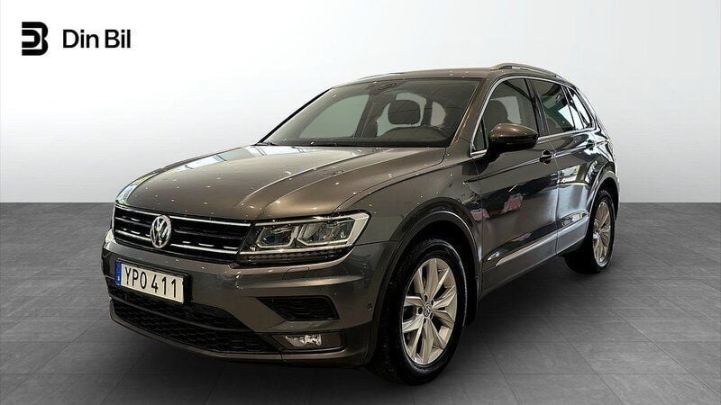 Silver Begagnad 2018 VW Tiguan SUV | 219 000 kr (Bra pris) - Bild 1/4