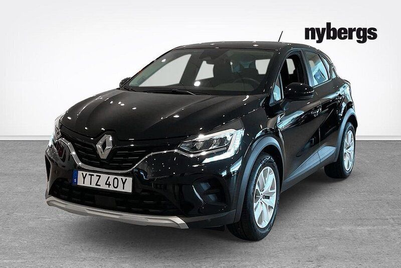Svart Begagnad 2021 Renault Captur Zen SUV | 227 000 kr (Marknadspris) - Bild 1/4