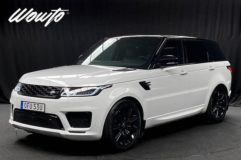 Vit (polaris vit) Begagnad 2020 Land Rover Range Rover Sport HSE Dynamic SUV | 579 800 kr (Bra pris) - Bild 1/3