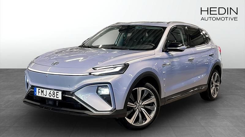 Blå (blue) Begagnad 2022 MG Marvel R Luxury SUV | 269 900 kr - Bild 1/4