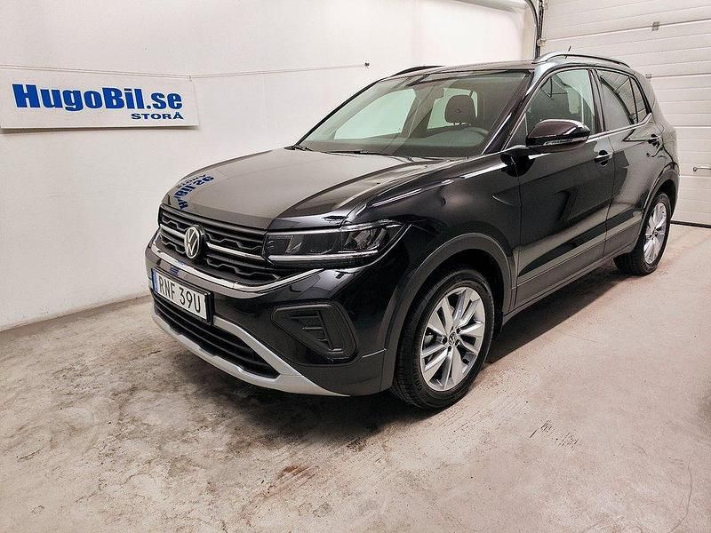 Svart Ny 2025 VW T-Cross Life SUV | 299 500 kr (Dyr) - Bild 1/4