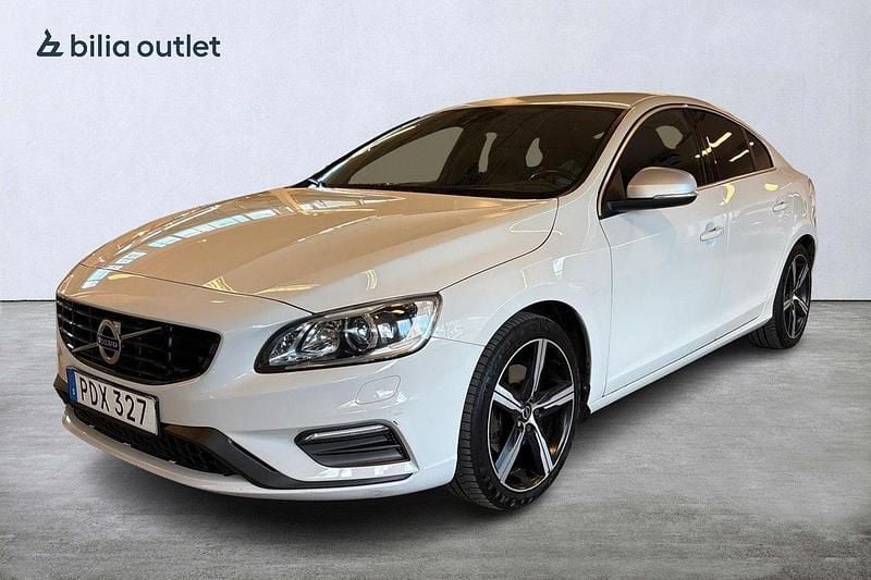 Vit Begagnad 2016 Volvo S60 R-Design Sedan | 184 900 kr (Marknadspris) - Bild 1/3
