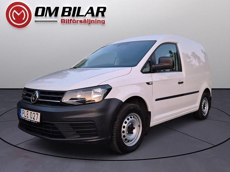 Vit Begagnad 2017 VW Caddy Minibuss | 90 000 kr (Superpris) - Bild 1/4