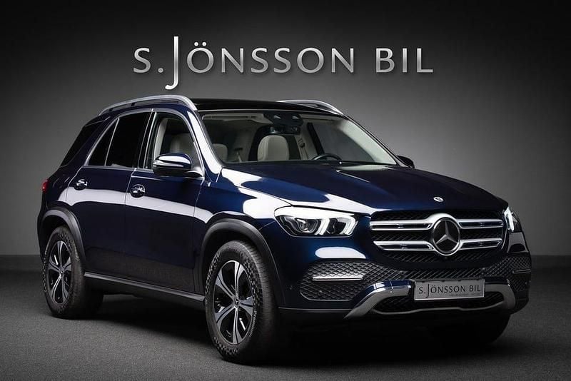 Cavansitblå metallic Begagnad 2022 Mercedes GLE350 SUV | 649 000 kr (Bra pris) - Bild 1/4