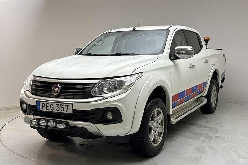 Vit Begagnad 2017 Fiat Fullback Pickup | 179 000 kr (Superpris) - Bild 1/4
