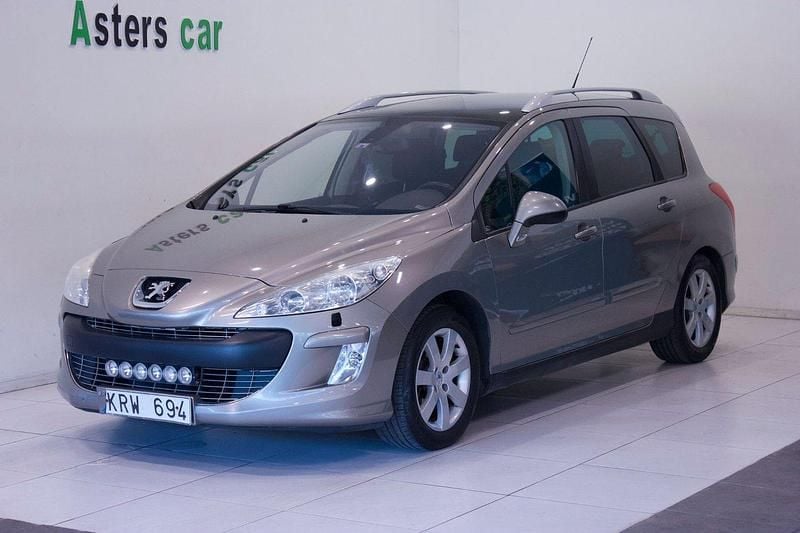 Grå Begagnad 2010 Peugeot 308 Kombi | 44 900 kr (Marknadspris) - Bild 1/4