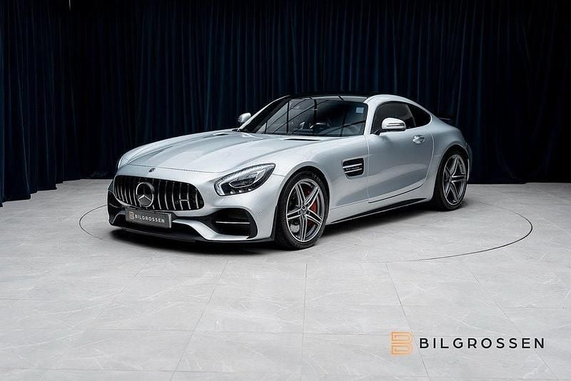 Silver Begagnad 2018 Mercedes AMG GT C AMG Sportkupé | 1 199 900 kr - Bild 1/4