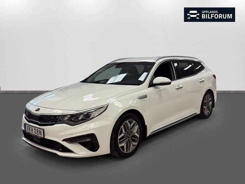 Vit Begagnad 2018 Kia Optima Advance Kombi | 169 000 kr (Marknadspris) - Bild 1/4