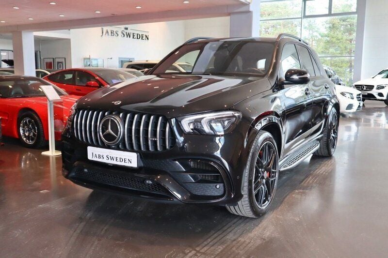 Svart Begagnad 2023 Mercedes GLE63 AMG AMG SUV | 1 180 000 kr (Superpris) - Bild 1/4