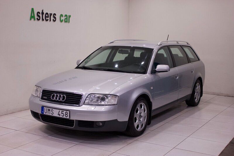 Silver Begagnad 2003 Audi A6 Comfort Kombi | 34 900 kr (Marknadspris) - Bild 1/4