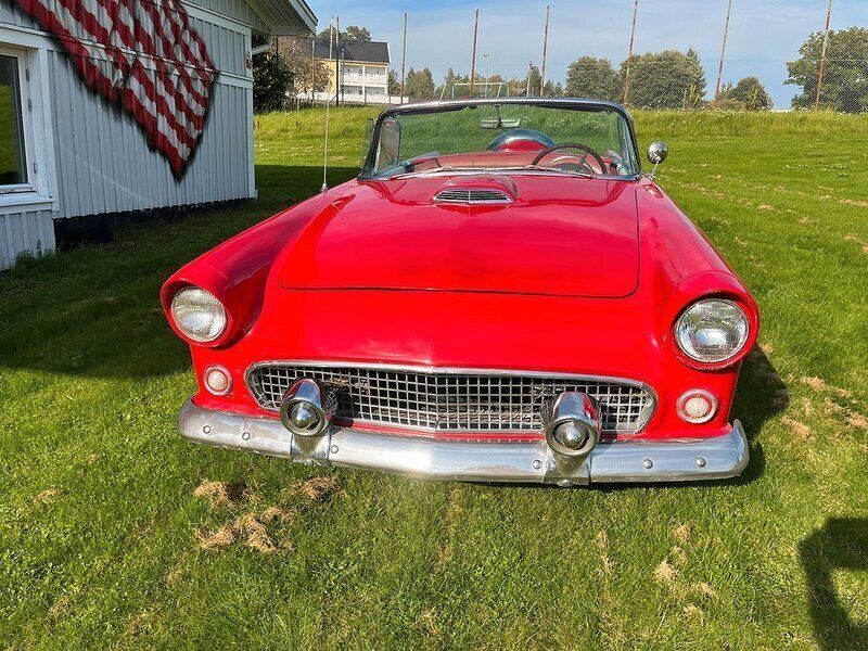 Begagnad Ford Thunderbird 228 HK (167 kW) 1956 Röd Cab