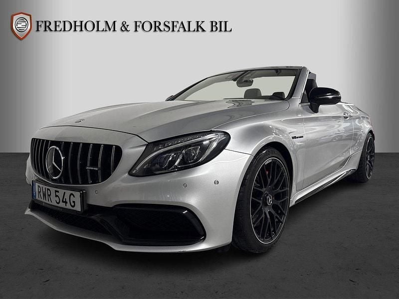 Silver Begagnad 2017 Mercedes C63S AMG AMG Cab | 679 900 kr (Marknadspris) - Bild 1/4