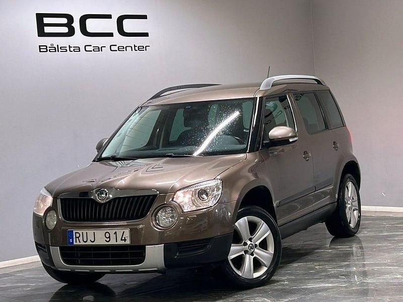 Mörkbrun Begagnad 2010 Skoda Yeti Experience SUV | 74 900 kr (Marknadspris) - Bild 1/3