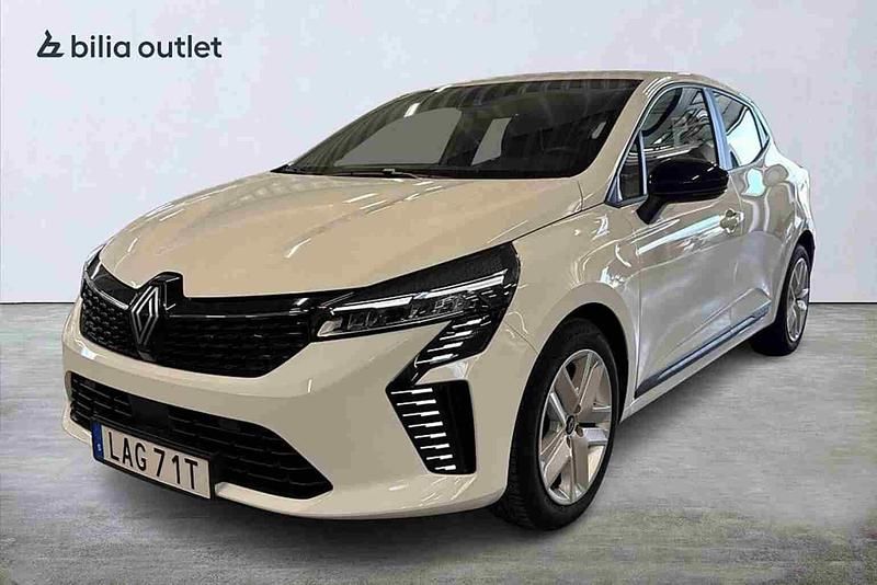 Vit (white) Begagnad 2024 Renault Clio V Evolution Halvkombi | 169 900 kr (Bra pris) - Bild 1/1