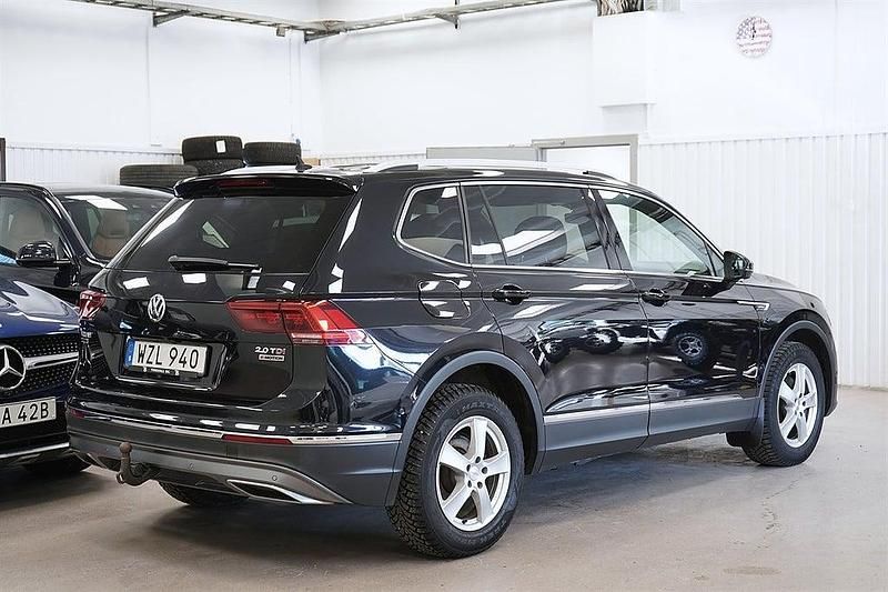 Begagnad VW Tiguan Allspace GT 190 HK (139 kW) 2018 Svart SUV