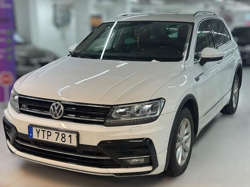 Begagnad VW Tiguan R-line 150 HK (110 kW) 2018 Vit SUV