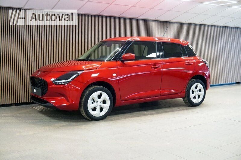 Röd Ny 2024 Suzuki Swift Halvkombi | 276 400 kr (Lite dyr) - Bild 1/4