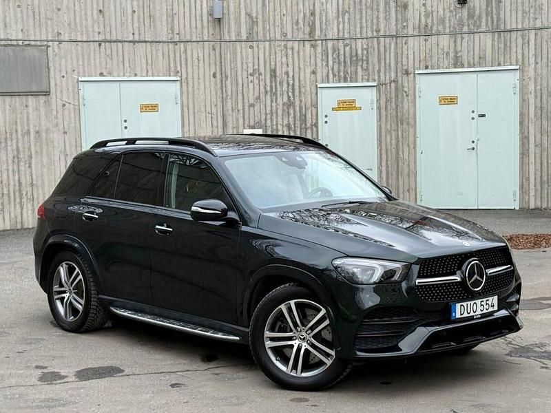 Begagnad Mercedes GLE350 AMG line 320 HK (235 kW) 2023 Grön