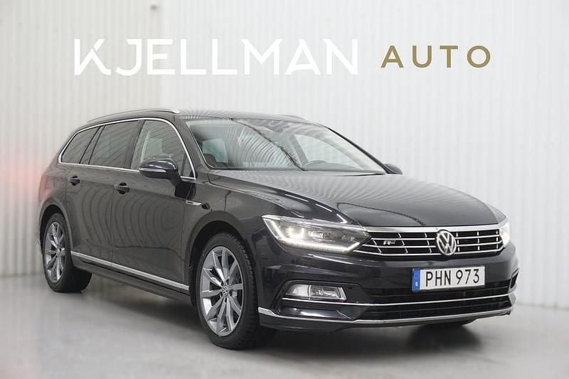 Svart Begagnad 2018 VW Passat GT Kombi | 164 900 kr (Marknadspris) - Bild 1/4