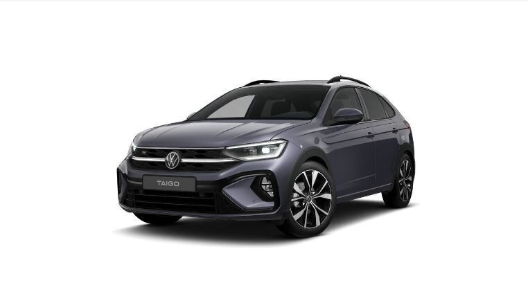 Vit Begagnad 2023 VW Taigo R-line SUV | 326 400 kr - Bild 1/4