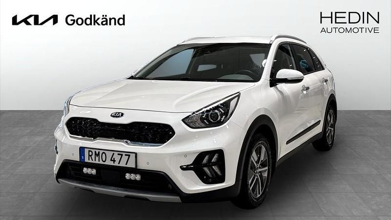 Vit (white) Begagnad 2021 Kia Niro Advance SUV | 259 000 kr (Marknadspris) - Bild 1/4