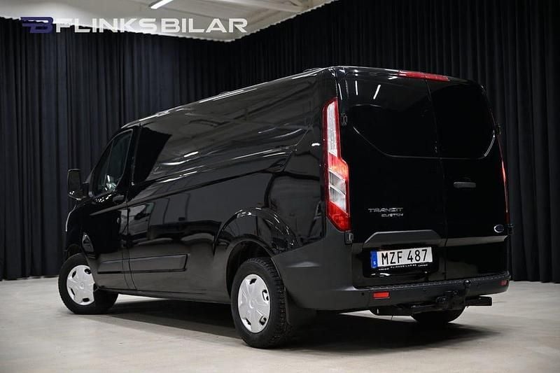 Begagnad Ford Transit Custom 131 HK (96 kW) 2018 Svart