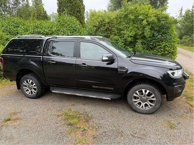 Svart Begagnad 2021 Ford Ranger Pickup | 380 000 kr (Superpris) - Bild 1/3