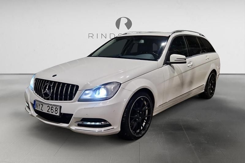 Vit Begagnad 2013 Mercedes C220 Avantgarde Kombi | 104 900 kr (Superpris) - Bild 1/3
