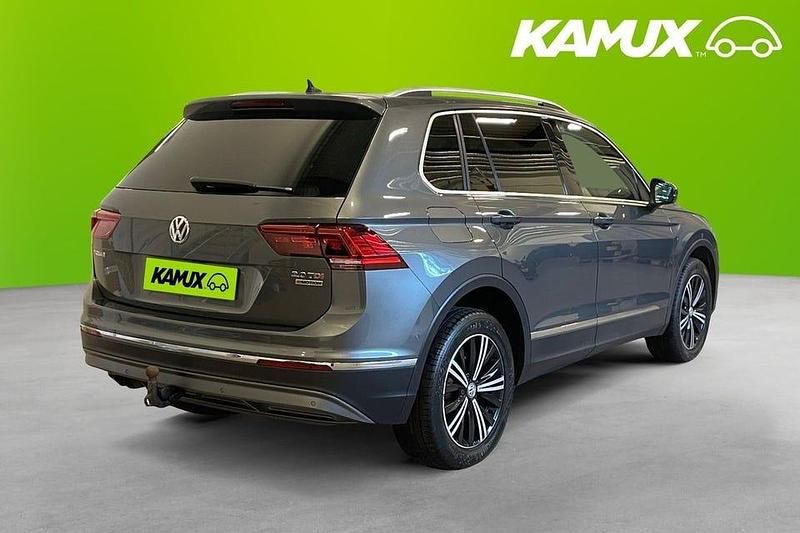 Begagnad VW Tiguan GT 191 HK (140 kW) 2018 Silver/grå SUV
