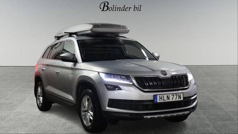 Begagnad Skoda Kodiaq Business Line 190 HK (139 kW) 2019 Silver SUV