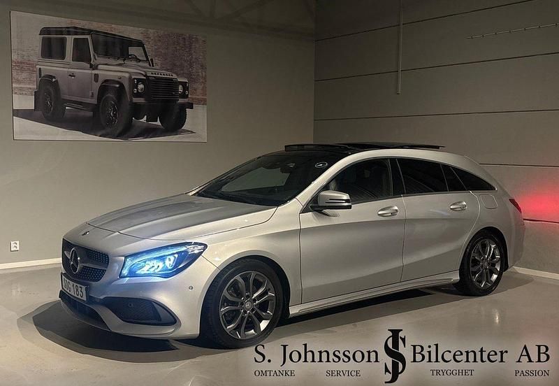 Silver Begagnad 2017 Mercedes CLA200 AMG Kombi | 199 900 kr (Marknadspris) - Bild 1/4
