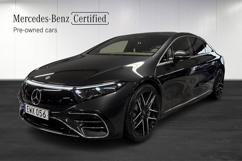Begagnad Mercedes EQS450+ 2022 Grå Sedan