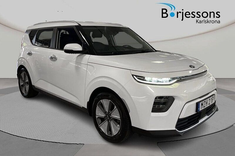 Vit Begagnad 2019 Kia Soul EV 2 SUV | 219 000 kr (Superpris) - Bild 1/4