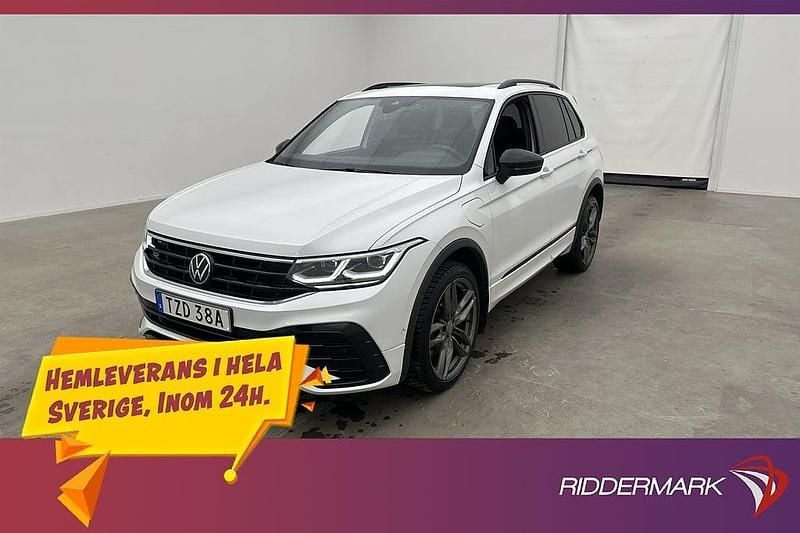 Vit Begagnad 2022 VW Tiguan Style SUV | 349 800 kr (Marknadspris) - Bild 1/3
