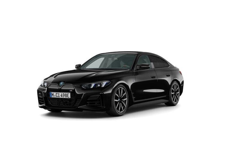 Svart (safirsvart metallic) Ny 2024 BMW i4 Comfort Edition Sedan | 800 000 kr (Marknadspris) - Bild 1/4