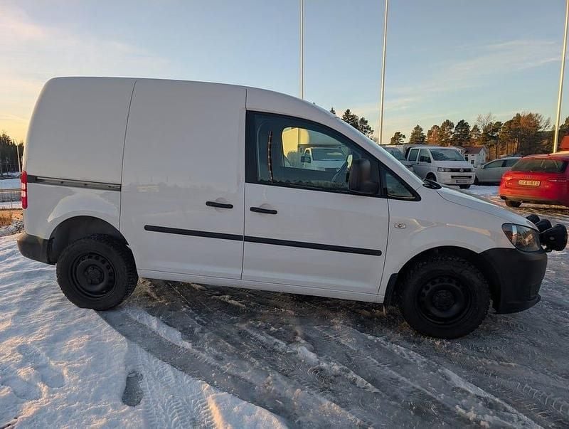 Begagnad VW Caddy 110 HK (80 kW) 2015 Vit Minibuss