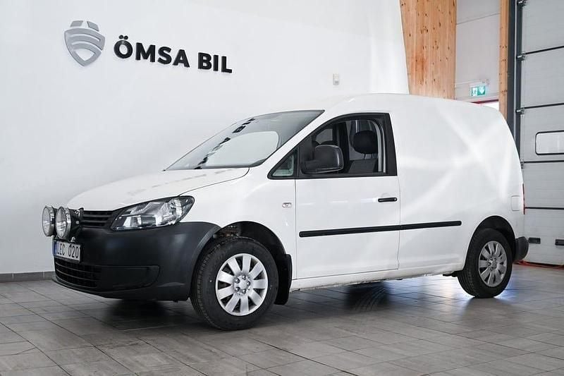 Begagnad VW Caddy 102 HK (75 kW) 2011 Vit Minibuss