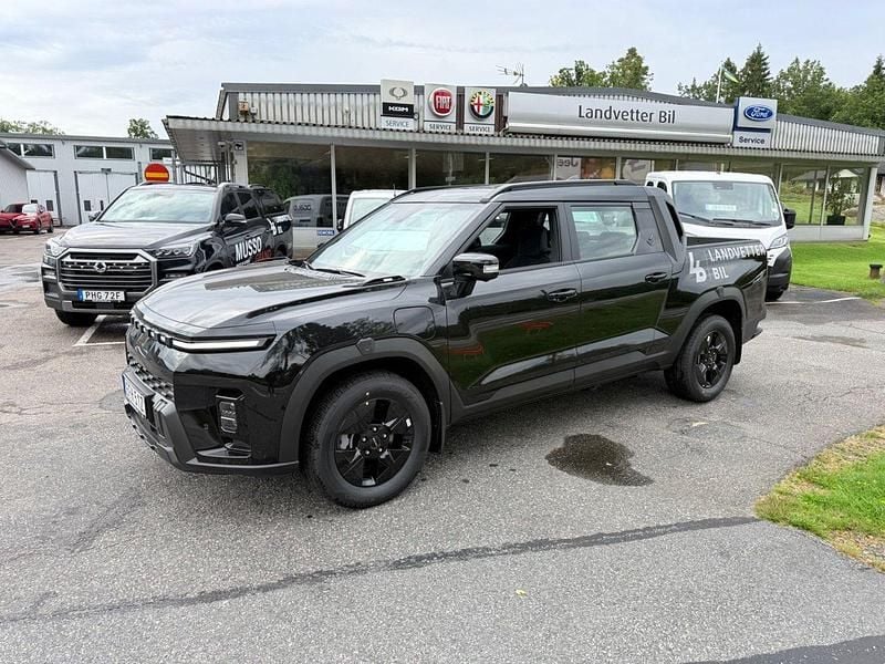 Svart Ny 2025 Ssangyong Musso Pickup | 574 875 kr - Bild 1/4
