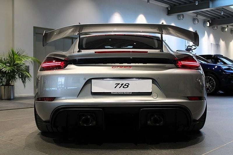 Ny Porsche 718 Cayman GT4 501 HK (368 kW) 2025 Silver Sportkupé