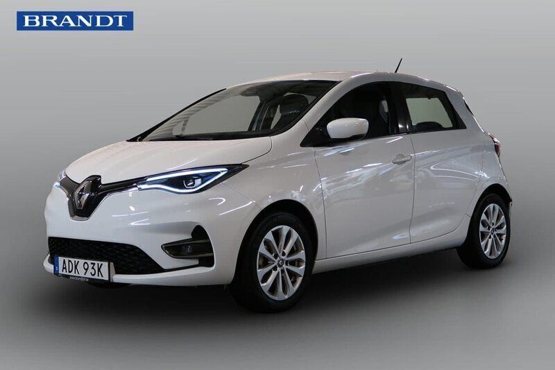 Vit Begagnad 2022 Renault Zoe Zen Halvkombi | 164 900 kr (Superpris) - Bild 1/4