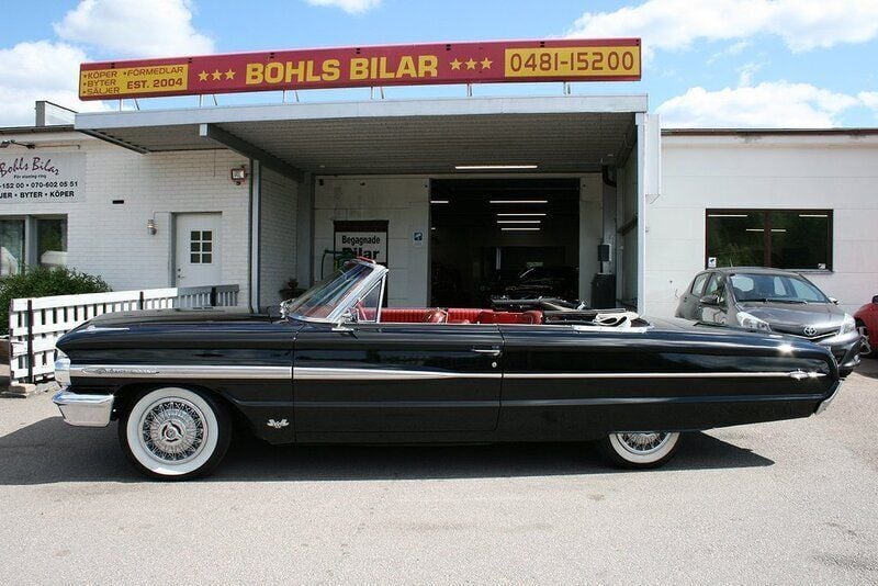 Svart Begagnad 1964 Ford Galaxie Convertible Cab | 339 000 kr - Bild 1/4