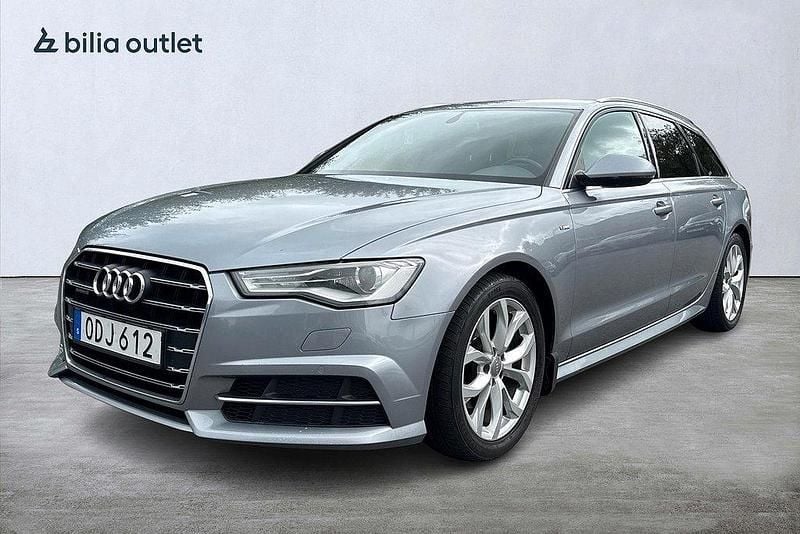 Grå Begagnad 2016 Audi A6 S-Line Kombi | 169 900 kr (Bra pris) - Bild 1/3