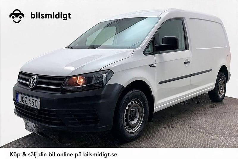 Vit Begagnad 2017 VW Caddy Maxi Minibuss | 129 700 kr (Marknadspris) - Bild 1/3