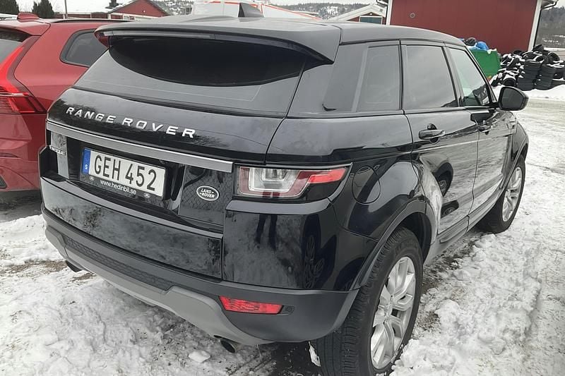 Begagnad Land Rover Range Rover evoque 150 HK (110 kW) 2019 Svart SUV